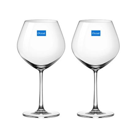 แก้วก้าน 635 มล. OCEAN GLASS SANTE BURGUNDY แพ็ก 2 ใบ