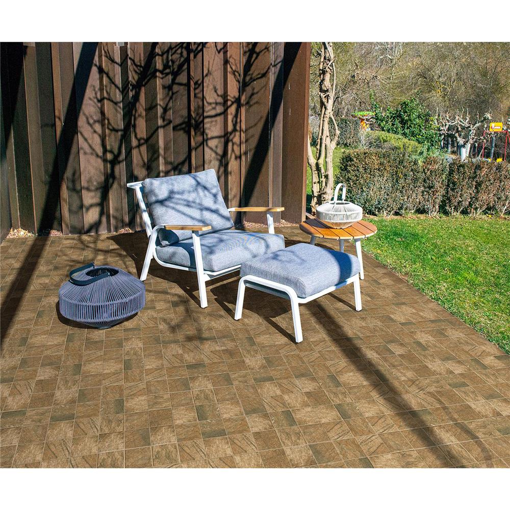 กระเบื้องตกแต่งพอร์ซเลน 10x10 ซม. COTTO  มิซโซรี่ แซนด์ แมท 0.8 ตร.ม.