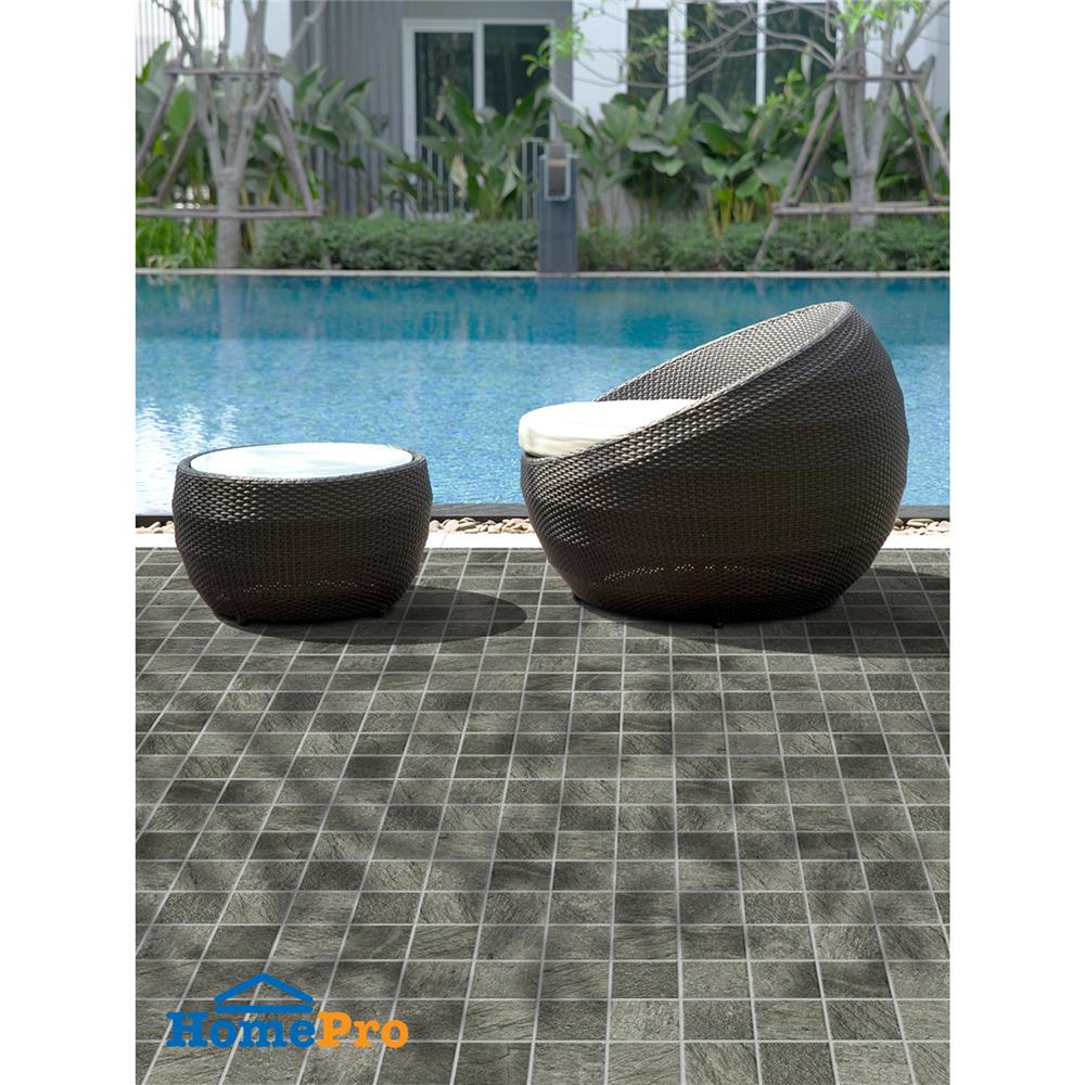 กระเบื้องตกแต่งพอร์ซเลน 10x10 ซม. COTTO มิซโซรี่ กริจิโอ้ แมท 0.8 ตร.ม.