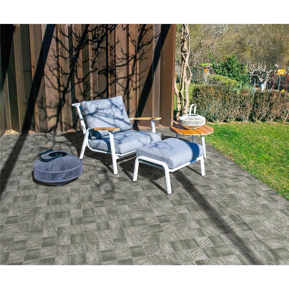 กระเบื้องตกแต่งพอร์ซเลน 10x10 ซม. COTTO มิซโซรี่ กริจิโอ้ แมท 0.8 ตร.ม.