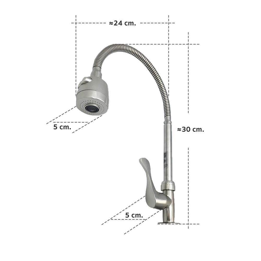ก๊อกซิงค์เดี่ยวเคาน์เตอร์ DONMARK GL-1251