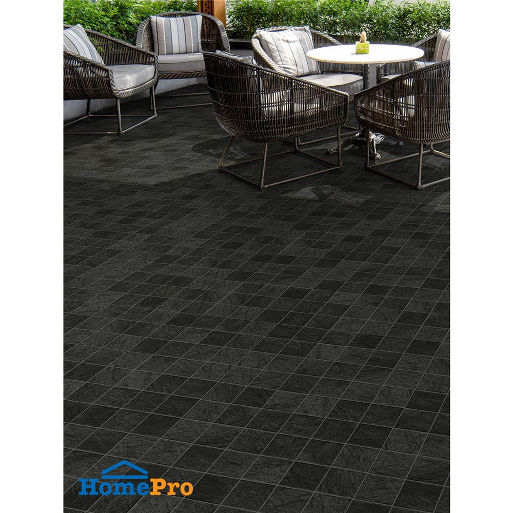 กระเบื้องตกแต่งพอร์ซเลน 10x10 ซม. COTTO มิซโซรี่ เนโร แมท 0.8 ตร.ม.