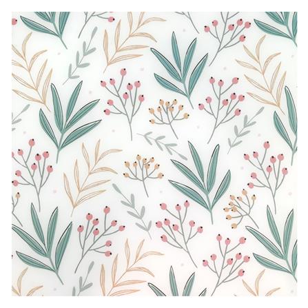 แผ่นรองจาน PET KECH MODERN FLOWER สีชมพู_3