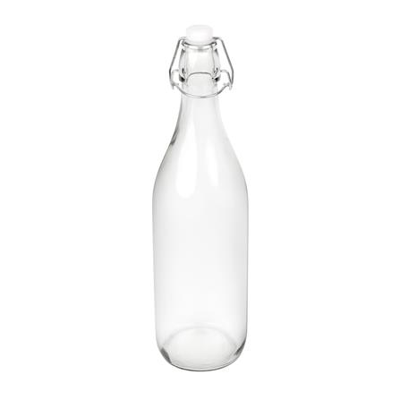 ขวดน้ำแก้ว 0.9 ลิตร KECH BUBBLE สีใส_0