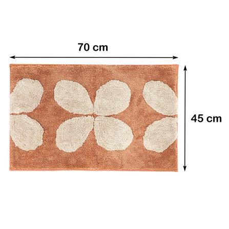 พรม HOME LIVING STYLE PETA 45X70 ซม. สีส้ม_5