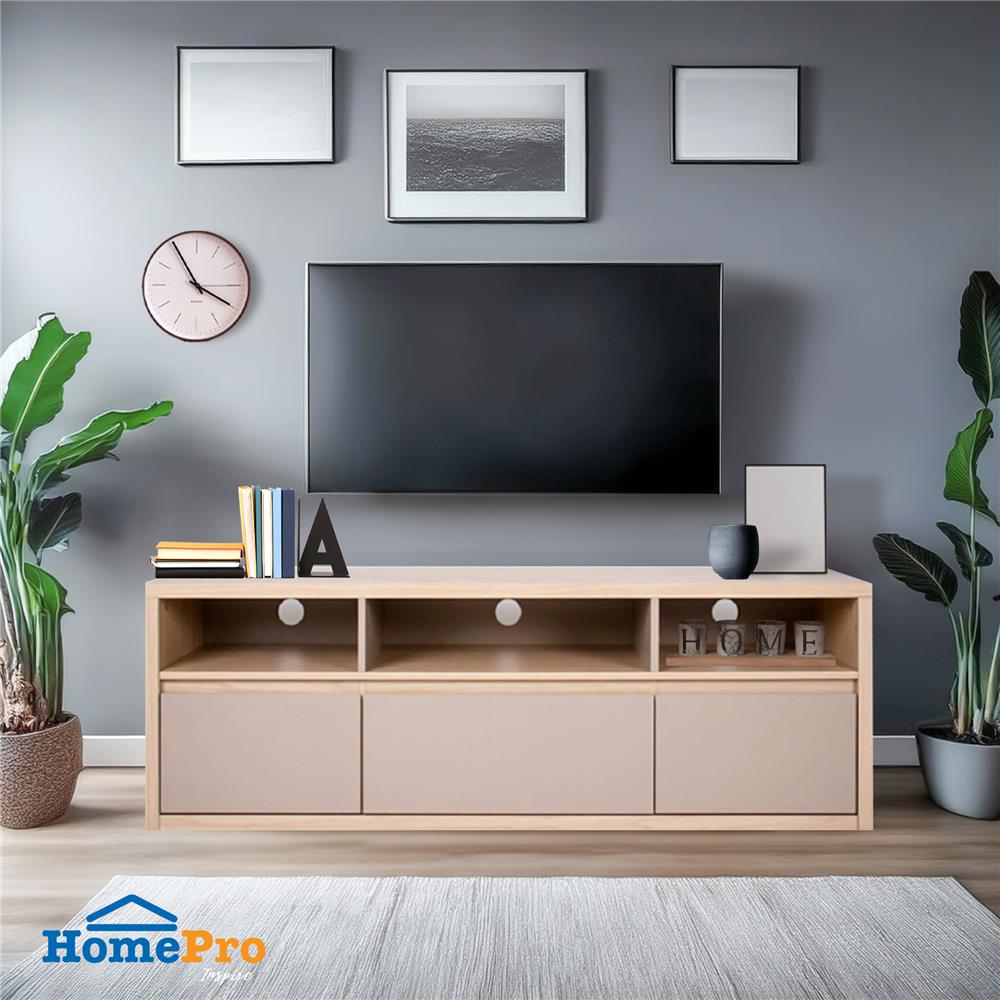 ตู้วางทีวี FURDINI PSP-6175 150 ซม. สีโอ๊ค/น้ำตาล