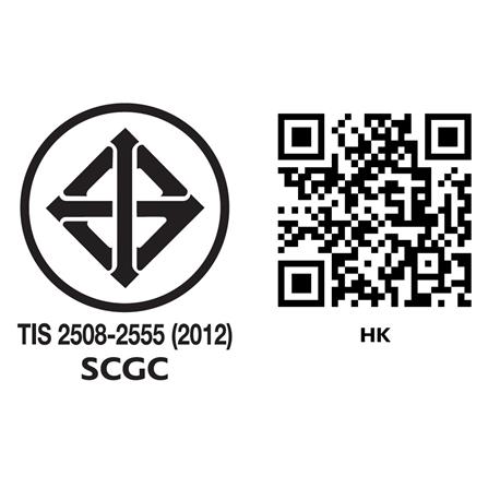 กระเบื้องตกแต่งพอร์ซเลน 8x8 นิ้ว COTTO คาซ่าสโตน เทาเข้ม 0.8 ตร.ม._5