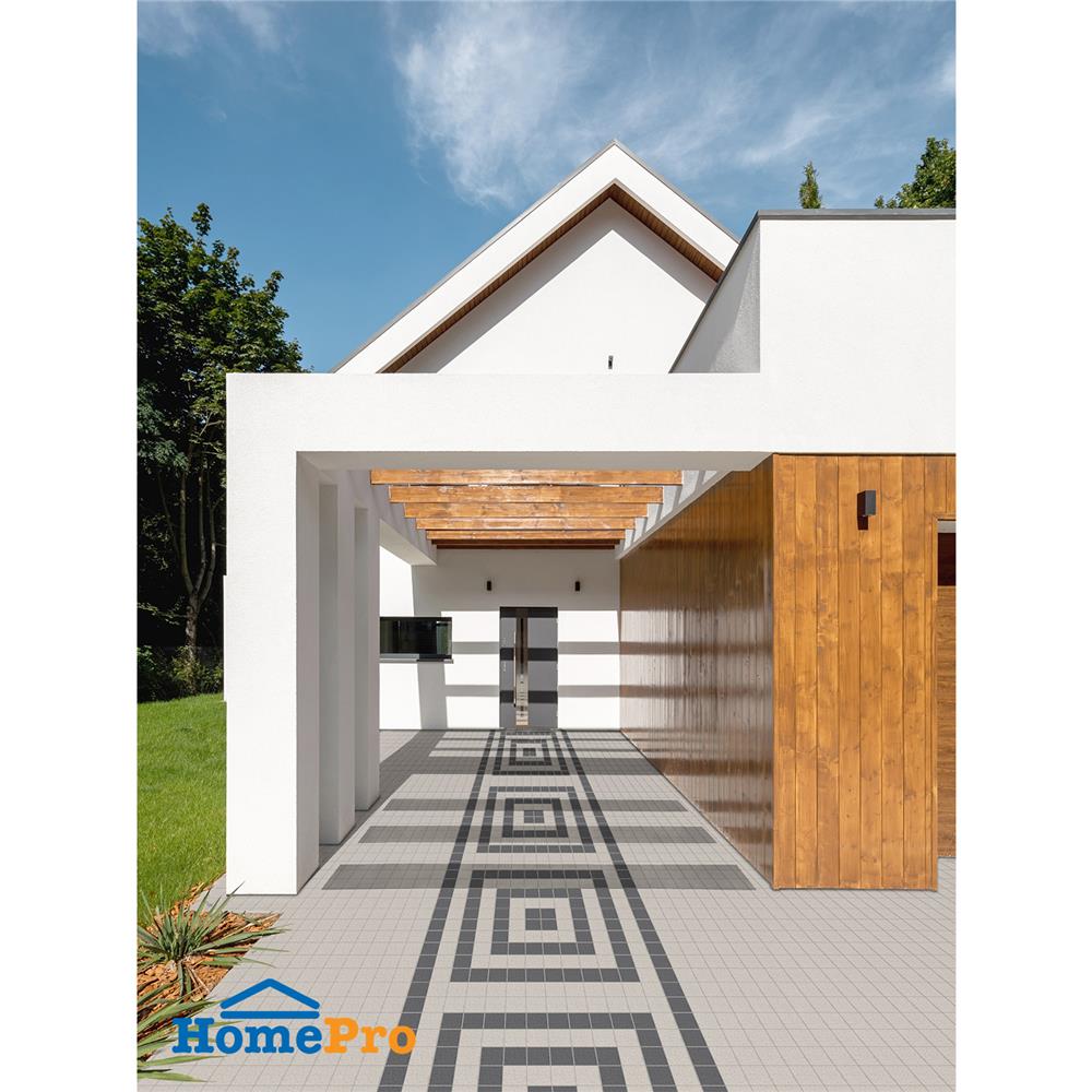 กระเบื้องตกแต่งพอร์ซเลน 4x4 นิ้ว COTTO คาซ่าสโตน ครีม 0.8 ตร.ม.