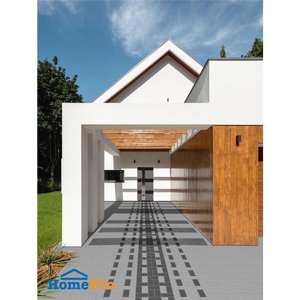 กระเบื้องตกแต่งพอร์ซเลน 4x8 นิ้ว COTTO คาซ่าสโตน เทาอ่อน 0.8 ตร.ม.