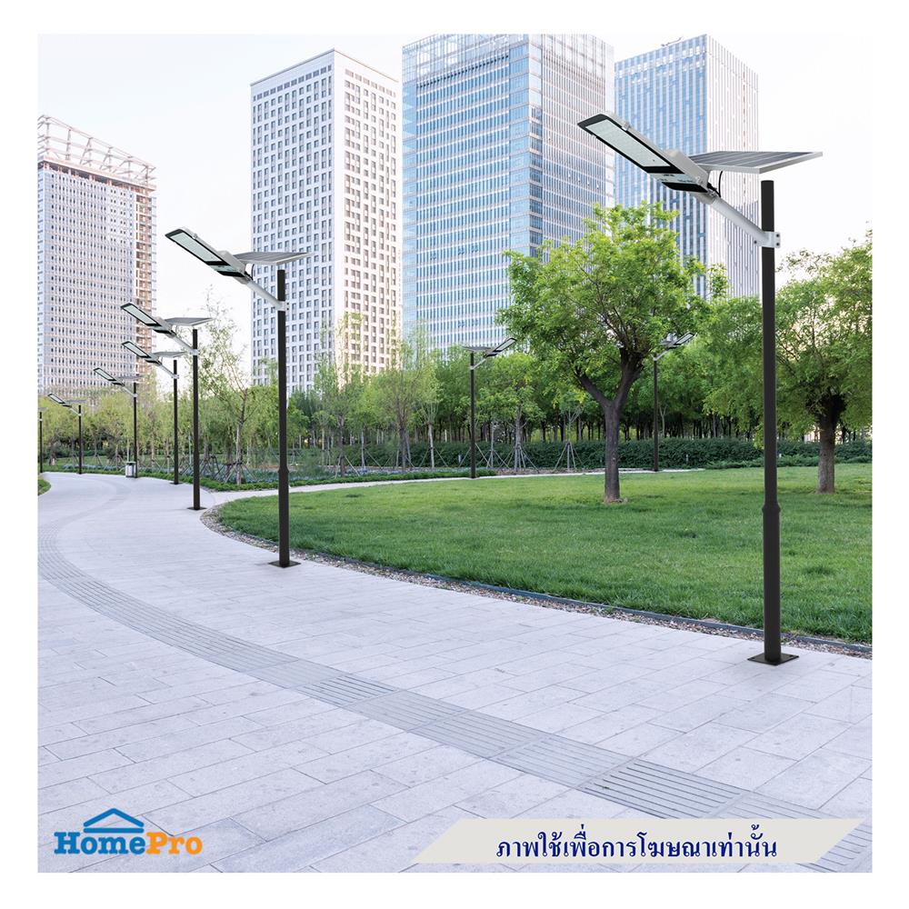 เสาไฟ SOLAR LAMPTAN POLE FOR SOLAR 4 เมตร สีดำ