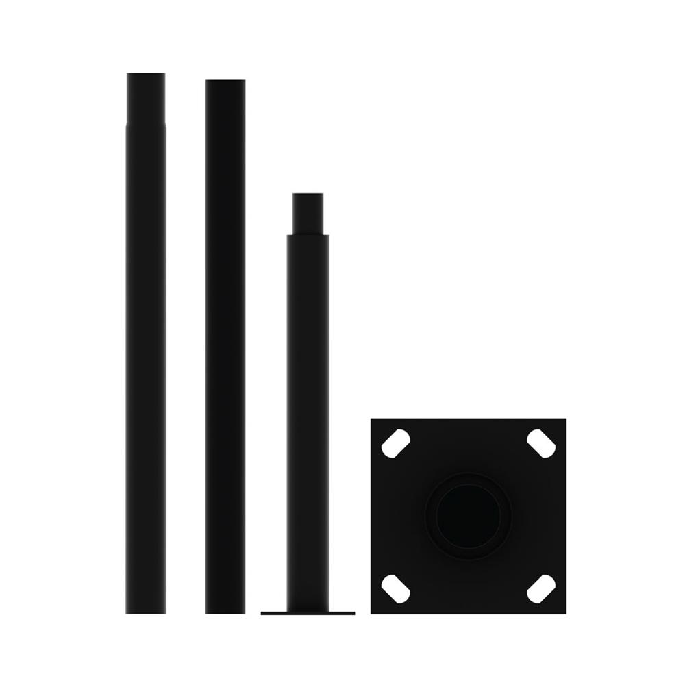 เสาไฟ SOLAR LAMPTAN POLE FOR SOLAR 3 เมตร สีดำ