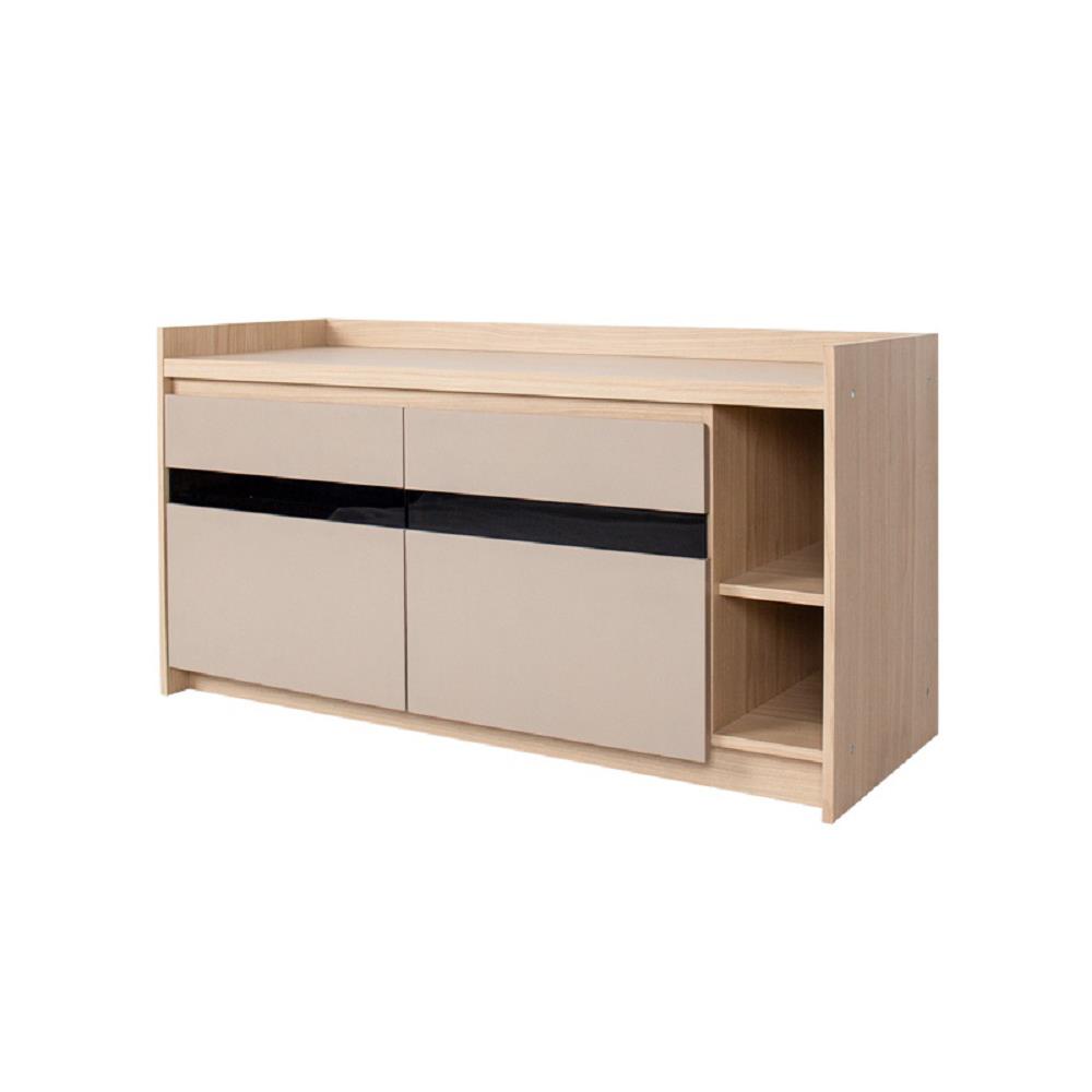 ตู้วางทีวี FURDINI PSP-6176 120 ซม. สีโอ๊ค/น้ำตาล