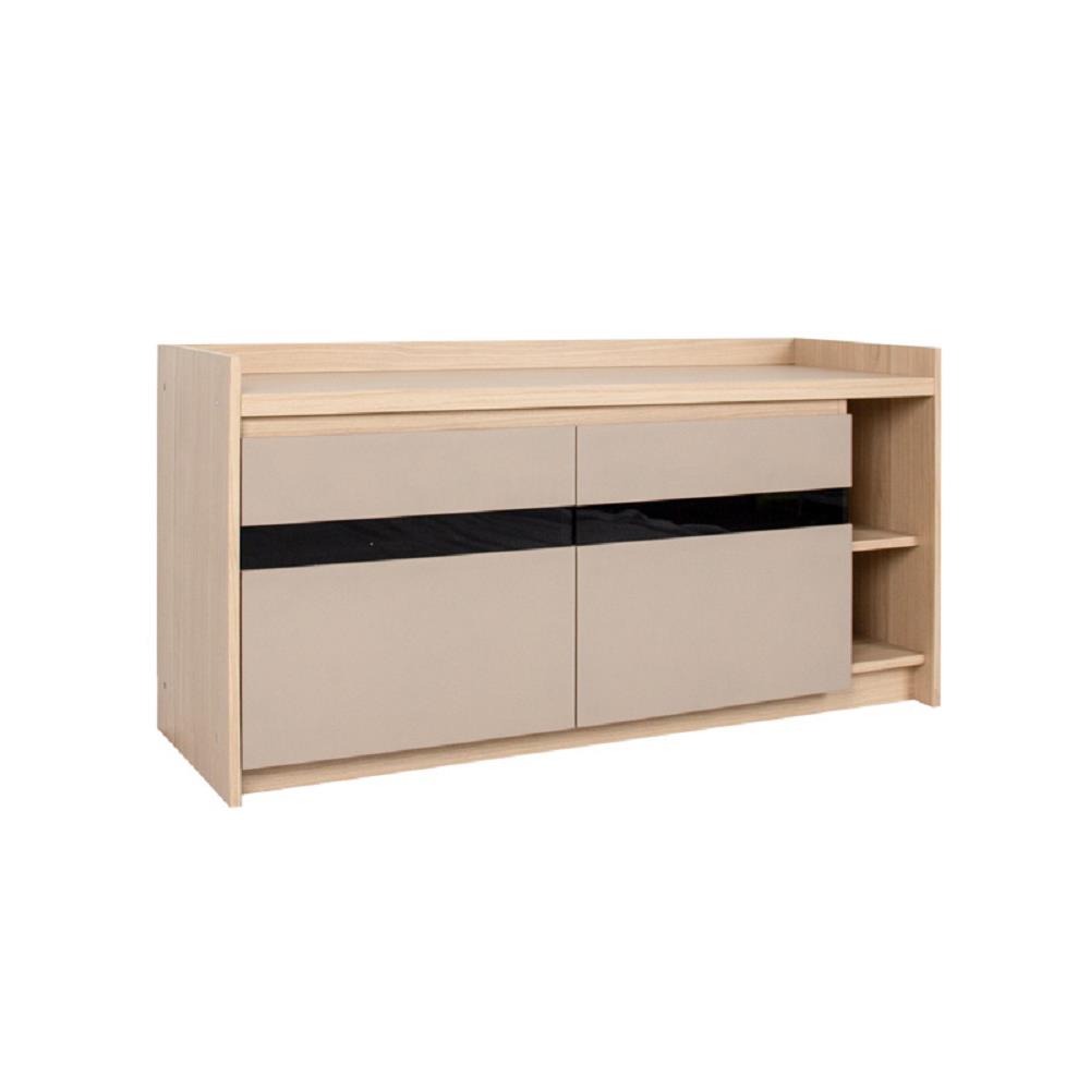 ตู้วางทีวี FURDINI PSP-6176 120 ซม. สีโอ๊ค/น้ำตาล