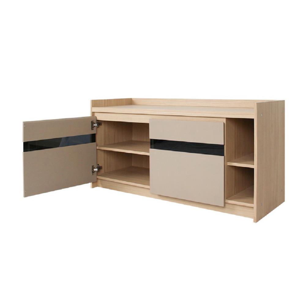 ตู้วางทีวี FURDINI PSP-6176 120 ซม. สีโอ๊ค/น้ำตาล