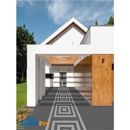 กระเบื้องตกแต่งพอร์ซเลน 4x4 นิ้ว COTTO คาซ่าสโตน เทาเข้ม PM 0.8 ตร.ม._3