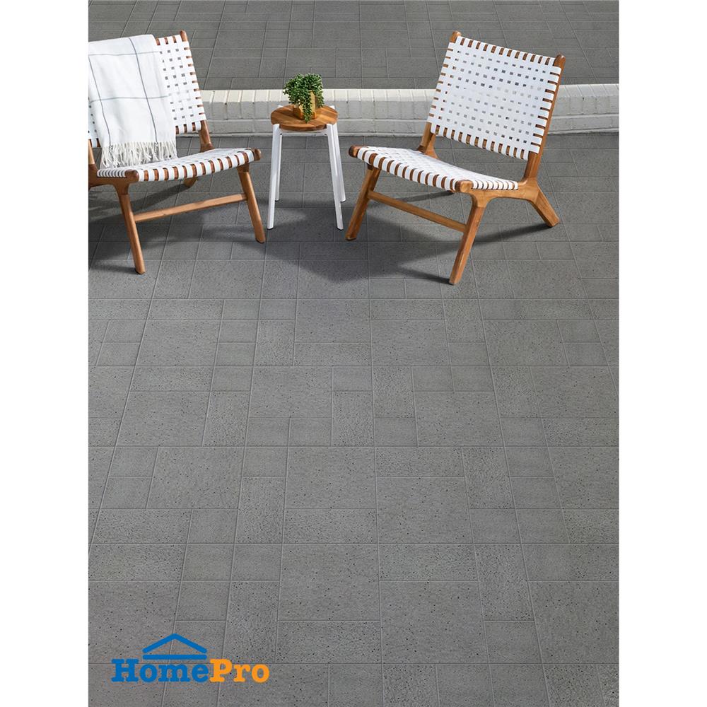 กระเบื้องตกแต่งพอร์ซเลน 4x4 นิ้ว COTTO คาซ่าสโตน เทาอ่อน 0.8 ตร.ม.