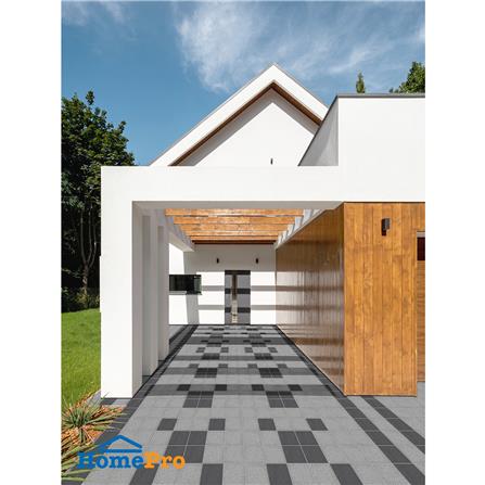 กระเบื้องตกแต่งพอร์ซเลน 8x8 นิ้ว COTTO คาซ่าสโตน เทาอ่อน 0.8 ตร.ม._3