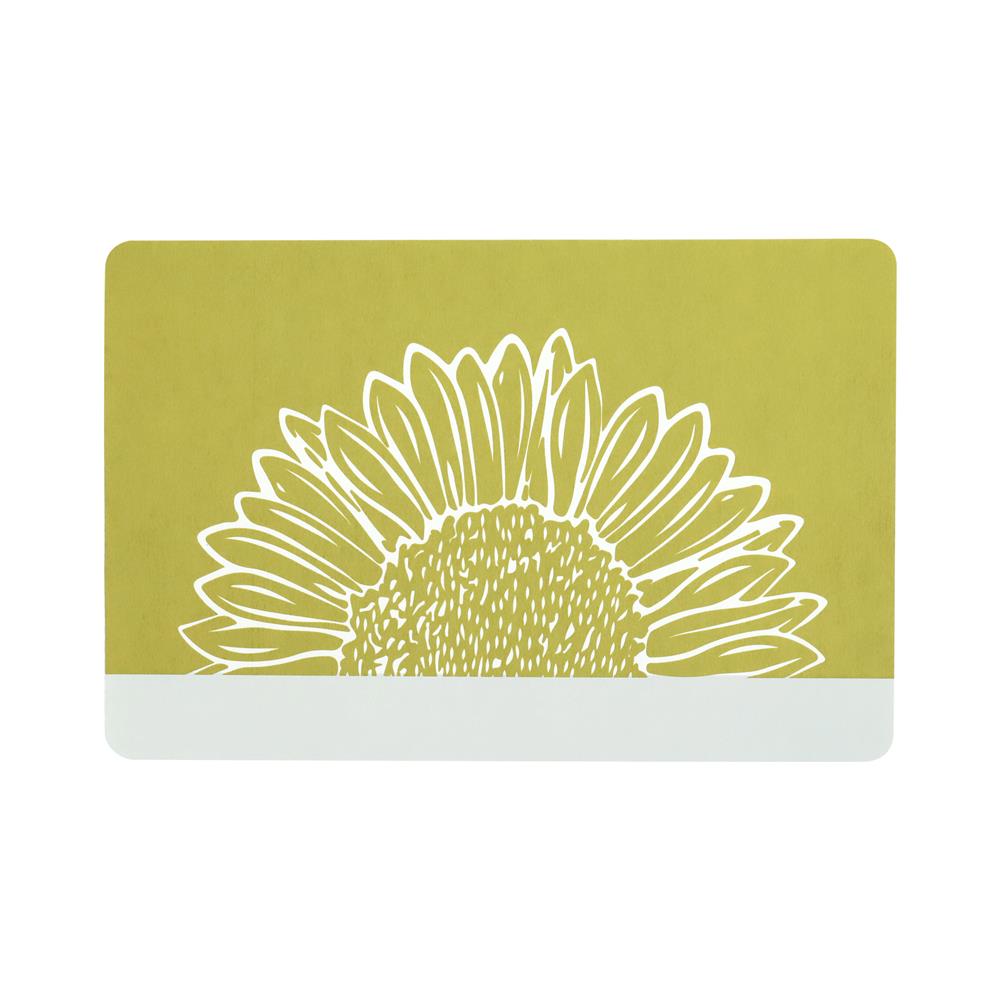 แผ่นรองจานกระดาษ KECH SUNFLOWER สีเหลือง