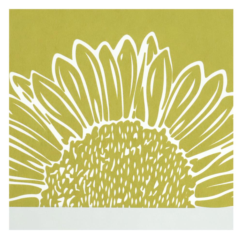 แผ่นรองจานกระดาษ KECH SUNFLOWER สีเหลือง