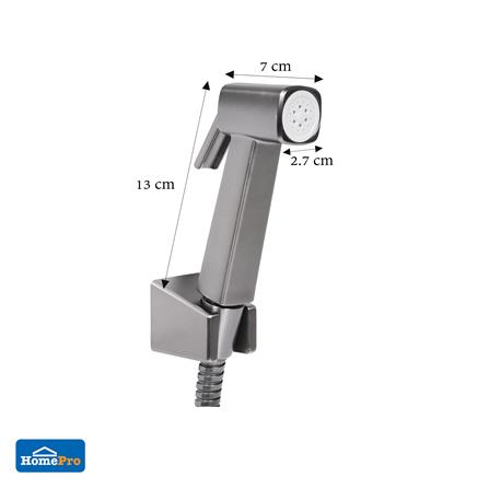 สายฉีดชำระครบชุด MOYA AA27GMG สีเทา_6