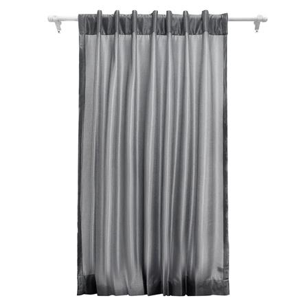 ผ้าม่านโปร่งซ่อนหู HOME LIVING STYLE VERA 140X160 ซม. สีเทา