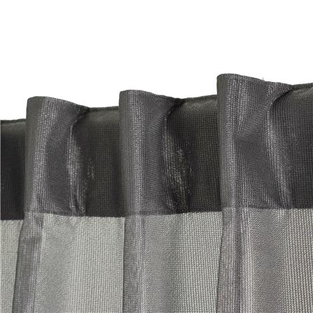 ผ้าม่านโปร่งซ่อนหู HOME LIVING STYLE VERA 140X160 ซม. สีเทา_1