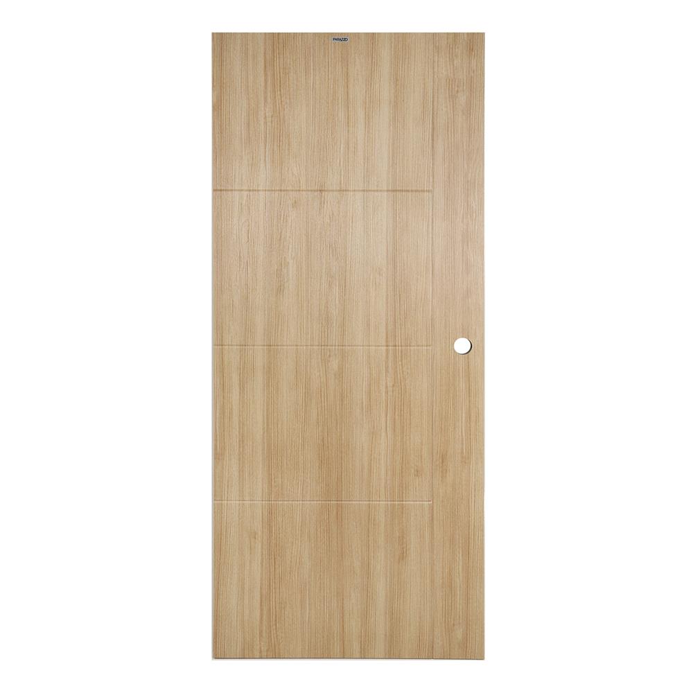 ประตูภายใน UPVC PARAZZO PUV03 90X200 ซม. สีลาเต้ เจาะลูกบิด