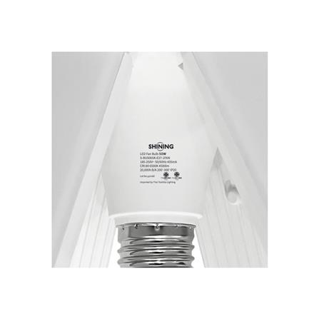 หลอด LED SHINING FAN BULB 50 วัตต์ DAYLIGHT E27_9