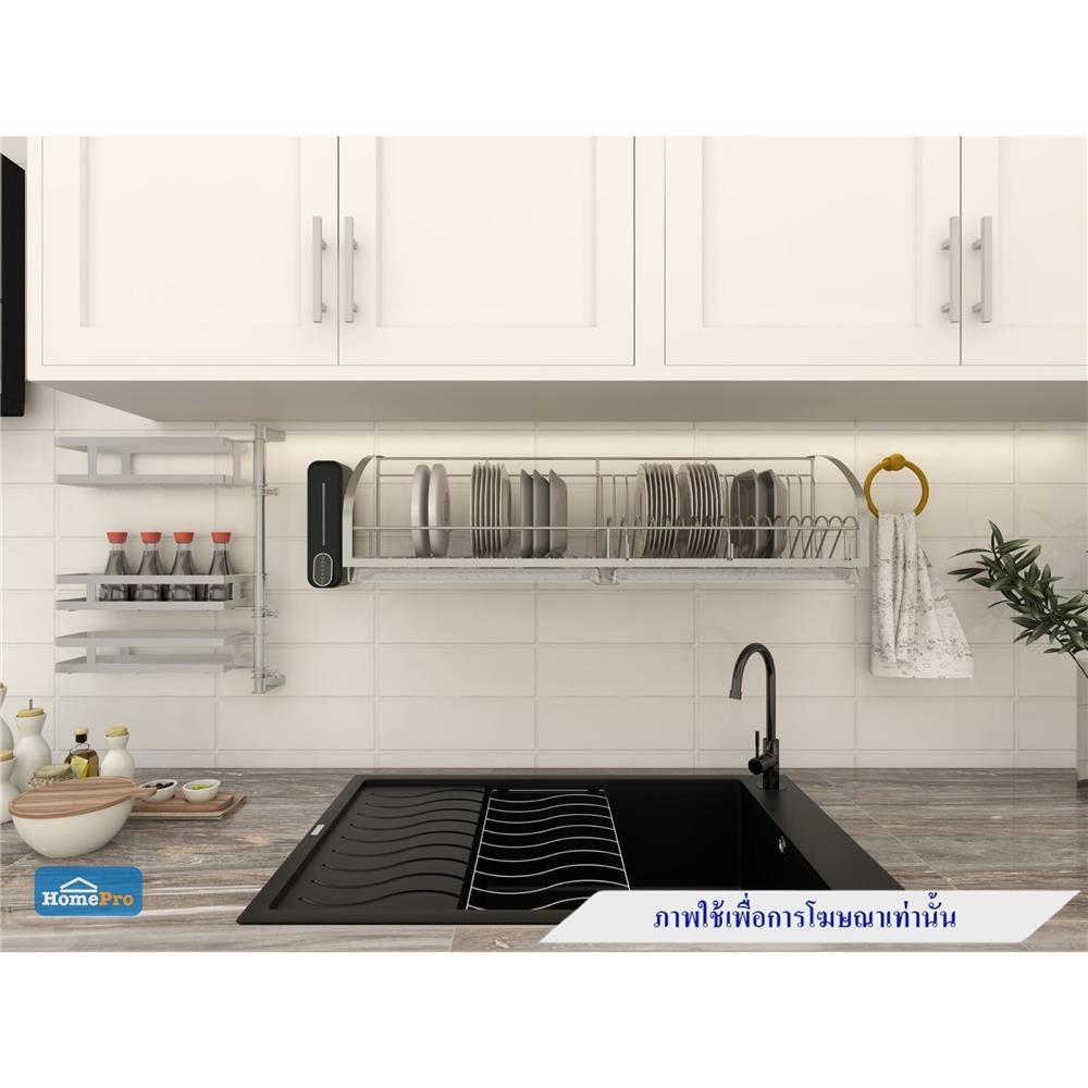 ก๊อกซิงค์เดี่ยวเคาน์เตอร์ HOEN LS-507B(T) สีดำ