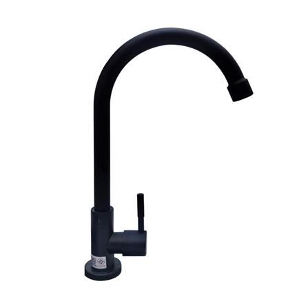 ก๊อกซิงค์เดี่ยวเคาน์เตอร์ HOEN LS-507B(T) สีดำ_1