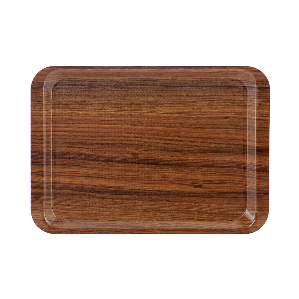 ถาดเมลามีนเหลี่ยม SUPERWARE 27x38 ซม. ลายไม้