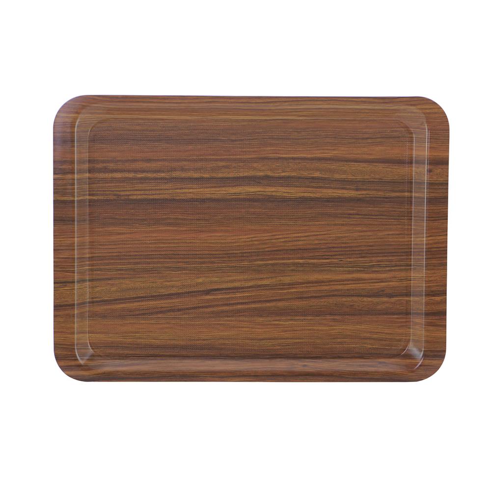 ถาดเมลามีนเหลี่ยม SUPERWARE 32x44 ซม. ลายไม้