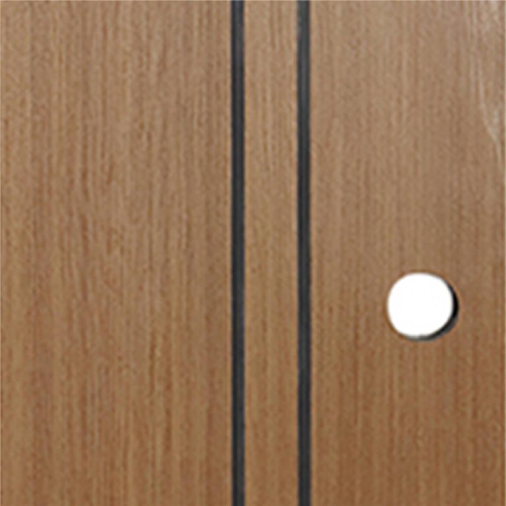 ประตูภายใน UPVC PARAZZO PUN02 90X200 ซม. สีช็อกโกแลต เจาะลูกบิด