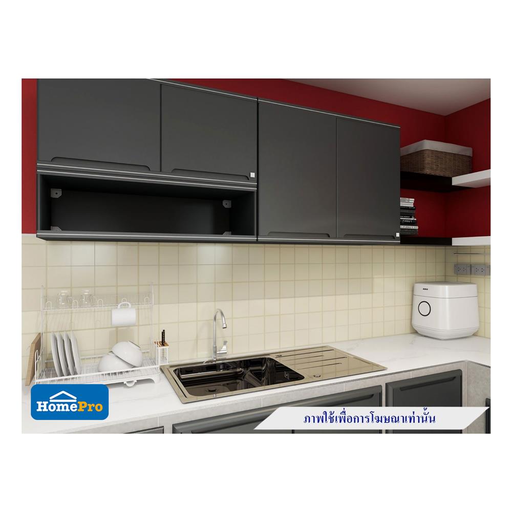 ซิงค์ฝัง 1 หลุม 1 ที่พัก TECNOPLUS CROWN 100 สีเงิน