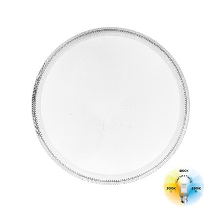 ไฟเพดาน LED SYLVANIA OVALO STAR SPARKING CCT 15 นิ้ว 36 วัตต์ DAYLIGHT/COOL WHITE/WARM WHITE สีขาว