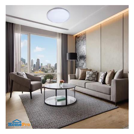 ไฟเพดาน LED SYLVANIA OVALO STAR SPARKING CCT 15 นิ้ว 36 วัตต์ DAYLIGHT/COOL WHITE/WARM WHITE สีขาว_6