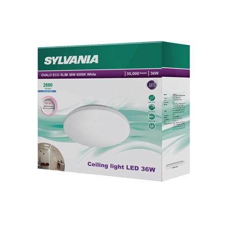 ไฟเพดาน LED SYLVANIA OVALO ECO SLIM 15 นิ้ว 36 วัตต์ DAYLIGHT สีขาว_4