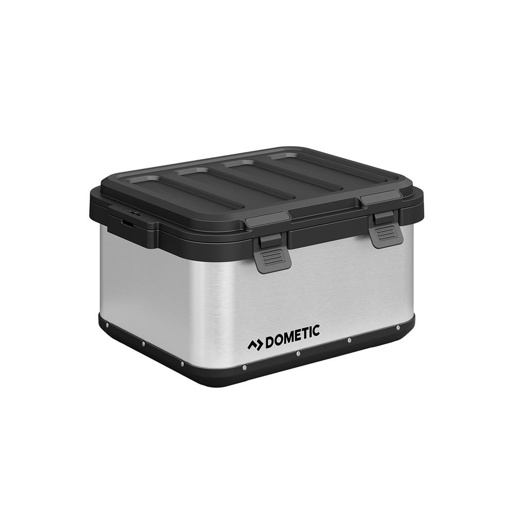 กล่องเก็บของแคมป์ปิ้ง DOMETIC GO HARD STORAGE 50 ลิตร สีเงิน/ดำ