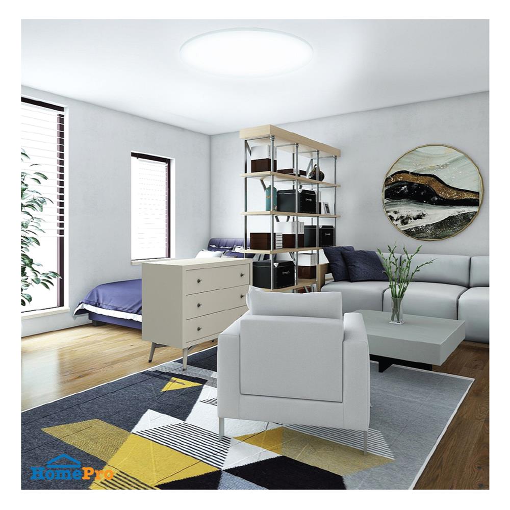 ไฟเพดาน LED SHINING S-CE02465C-2 15 นิ้ว 24 วัตต์ DAYLIGHT สีขาว