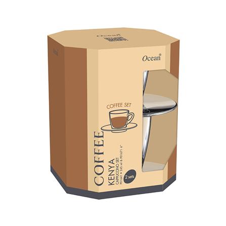 ชุดกาแฟ 245 มล. OCEAN GLASS KENYA แพ็ก 2 ใบ_2