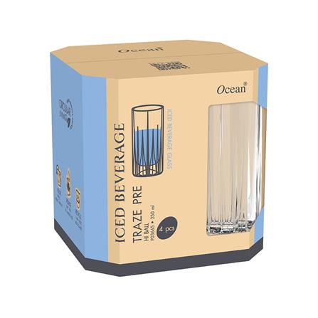 แก้วน้ำ 350 มล. OCEAN GLASS TRAZE แพ็ก 4 ใบ_2