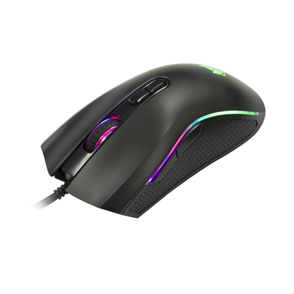 เมาส์เกมมิ่ง NUBWO PLESIOS NM-89M สีดำ