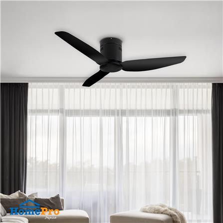 พัดลมไม่มีโคมไฟ CARINI CN-41-1 46 นิ้ว สีดำ_2