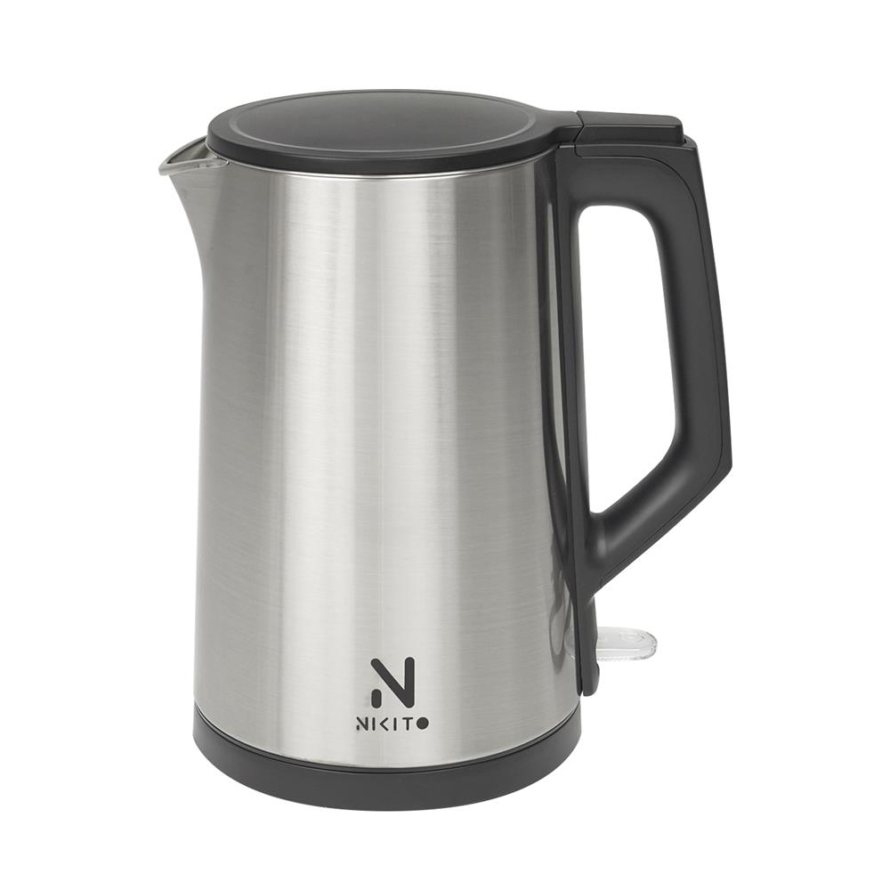 กาต้มน้ำไฟฟ้า NIKITO ZDS-303 2 ลิตร สีเงิน
