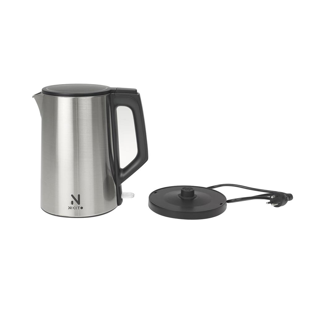 กาต้มน้ำไฟฟ้า NIKITO ZDS-303 2 ลิตร สีเงิน