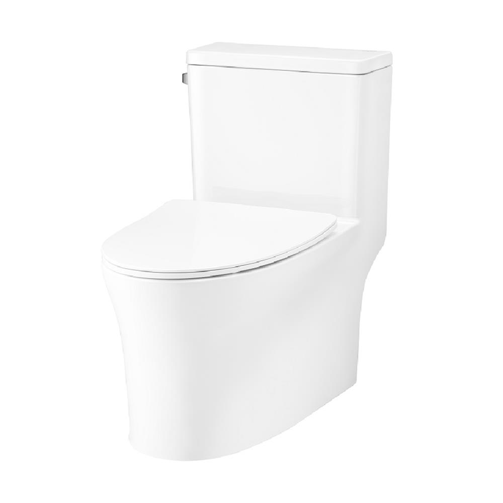 สุขภัณฑ์ 1 ชิ้น COTTO C105617 วิสต้า 4.8 ลิตร สีขาว