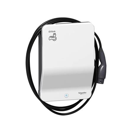 เครื่องชาร์จรถยนต์ไฟฟ้า (ไม่รวมติดตั้ง) SCHNEIDER EVLINK WALLBOX-T2 3.7KW สีขาว_0