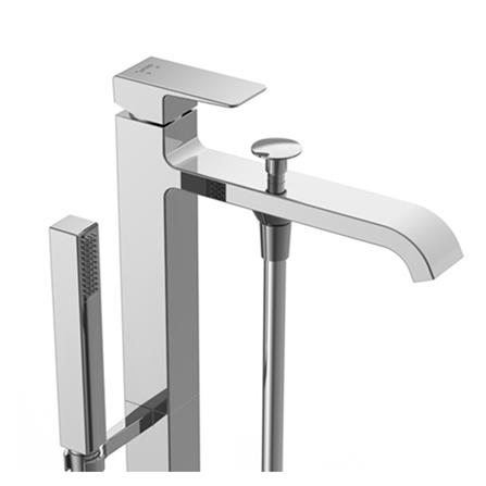 ก๊อกผสมอ่างอาบ COTTO CT329AXZ44 สีเงิน_1