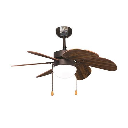 พัดลมโคมไฟ WINFAVOUR H08 WF30 ORB 30 นิ้ว สีน้ำตาล 1 หัว_0