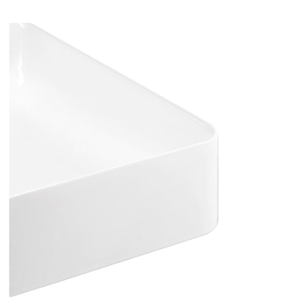 อ่างล้างหน้าวางบนเคาน์เตอร์ COTTO C00341MWH สีขาว